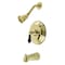 Kingston Brass KB3632PKL Tub and Shower Faucet, Polished Brass KB3632PKL - alternate 1